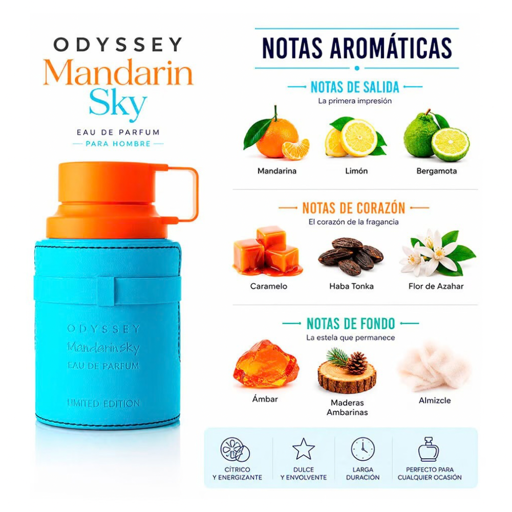 PERFUME ARMAF "ODYSSEY MANDARIN SKY" 100ml
