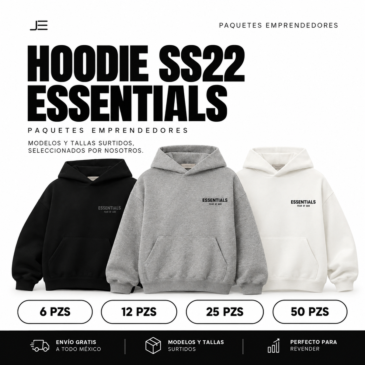 Paquete Emprendedor Hoodie SS22 Essentials