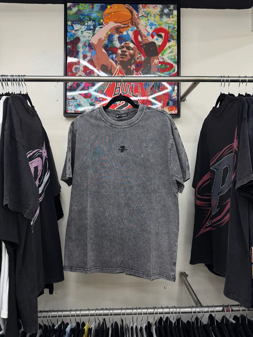 Playera Be Good Miracle Planet 7 Deslavada Oversize