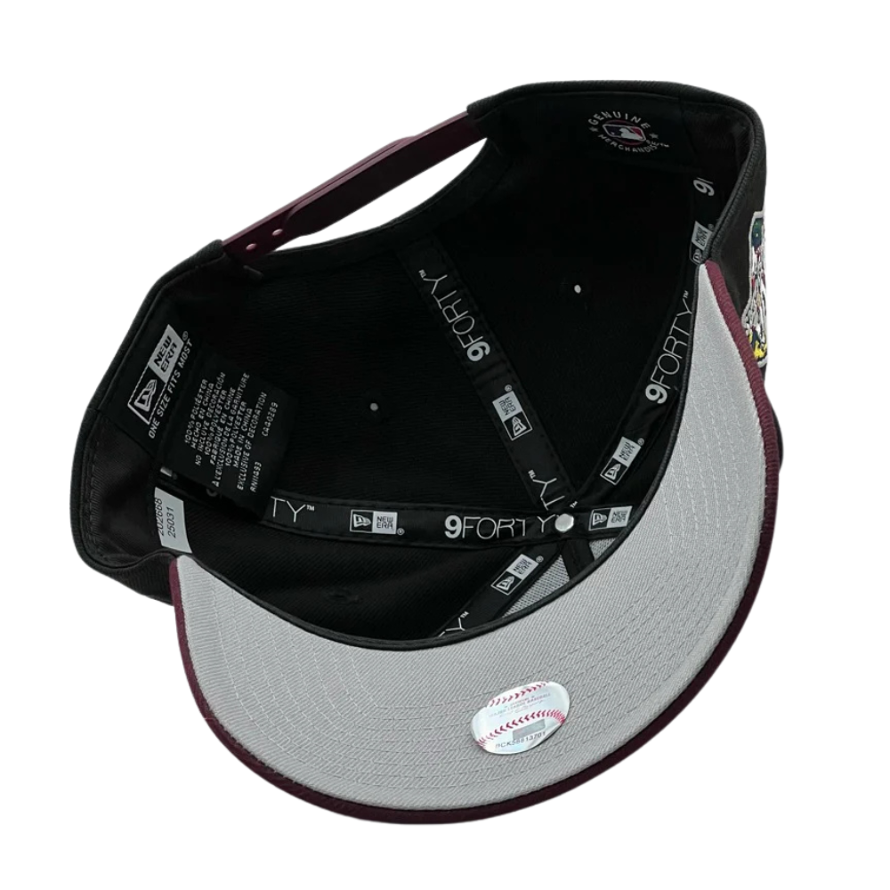 NEW ERA 9 FORTY "LA LOVE BLACK/VINO"