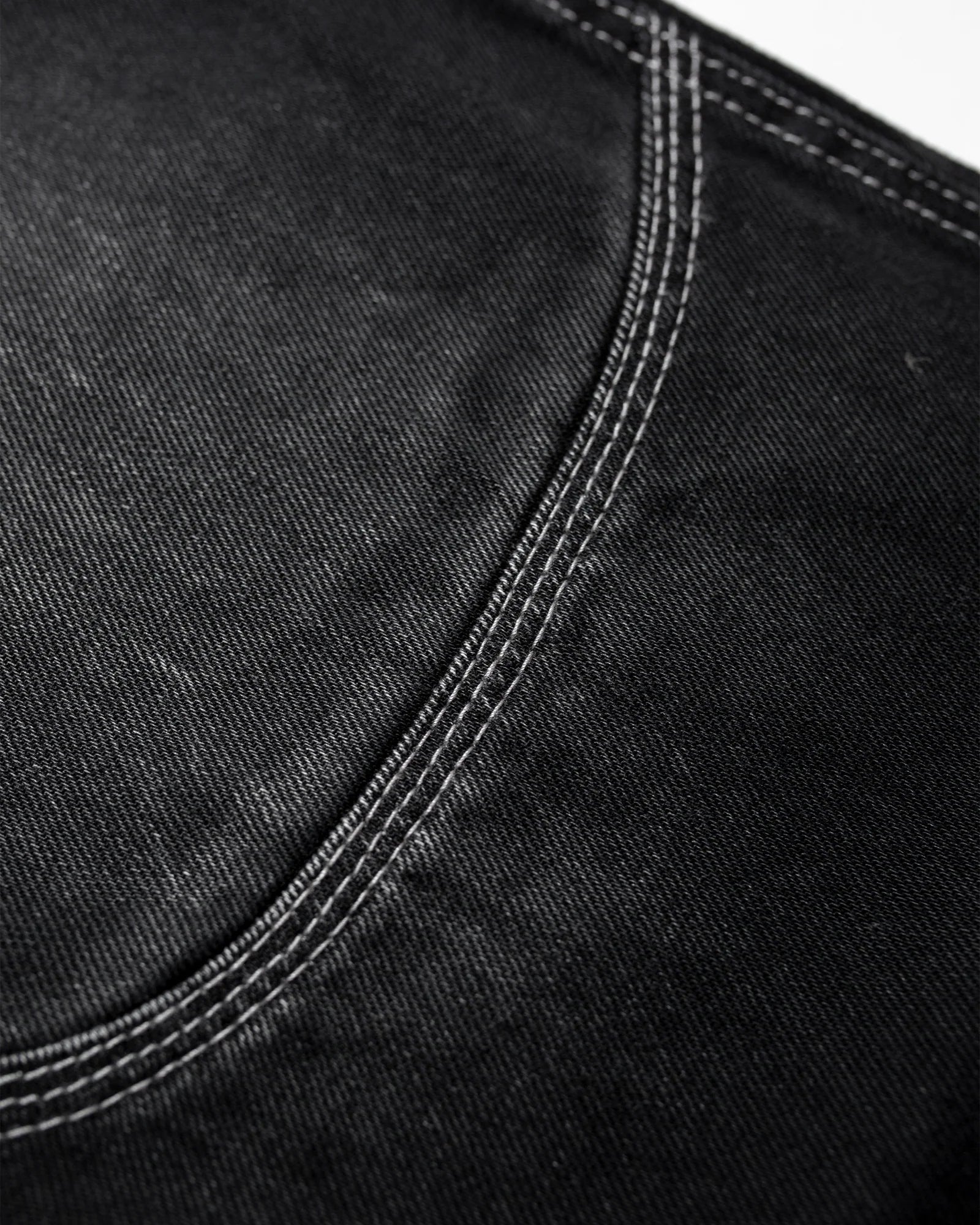 PANTALON CRIMELIFE PANEL STITCH FLARE DENIM