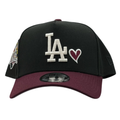 NEW ERA 9 FORTY "LA LOVE BLACK/VINO"