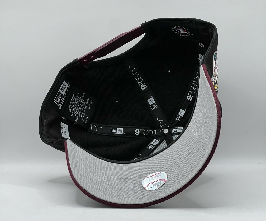 NEW ERA 9 FORTY "LA LOVE BLACK/VINO"