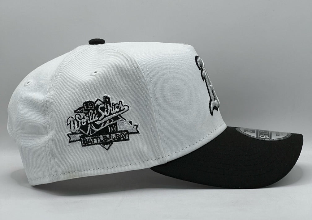NEW ERA 9 FORTY "ATHLETICS BLACK/WHITE"