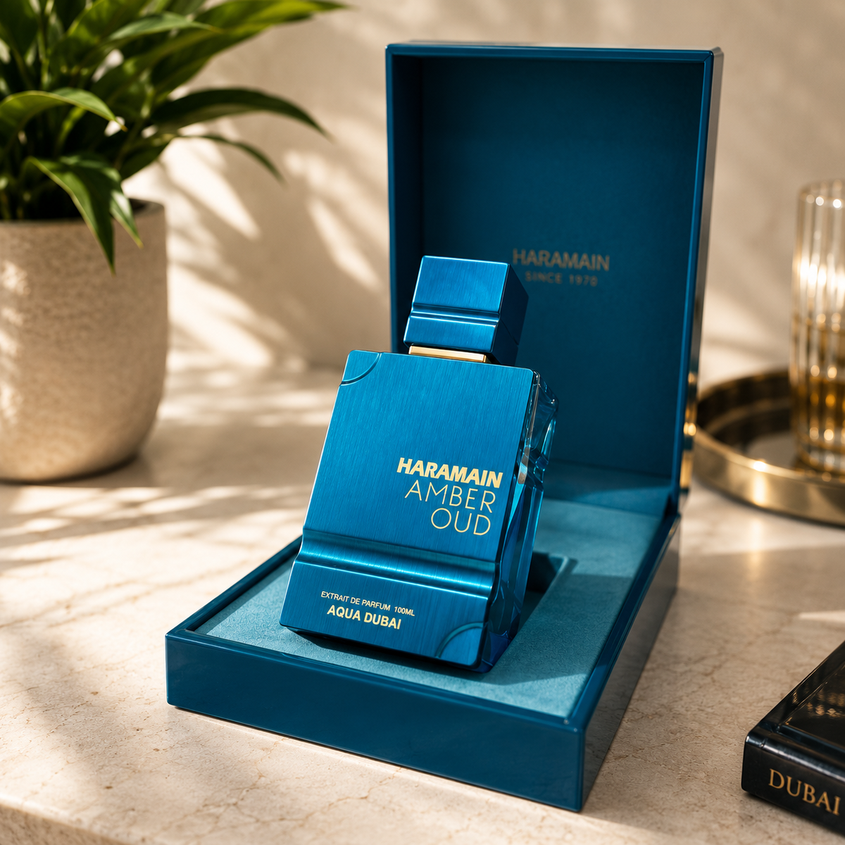 Perfume Al Haramain Amber Oud Aqua Dubai - 100ml