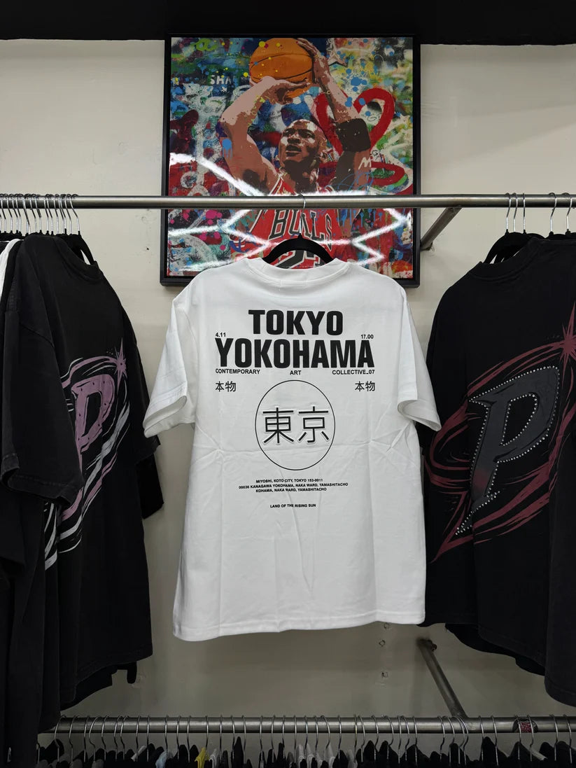 Playera Be Good Miracle Tokyo Yokohama Oversize