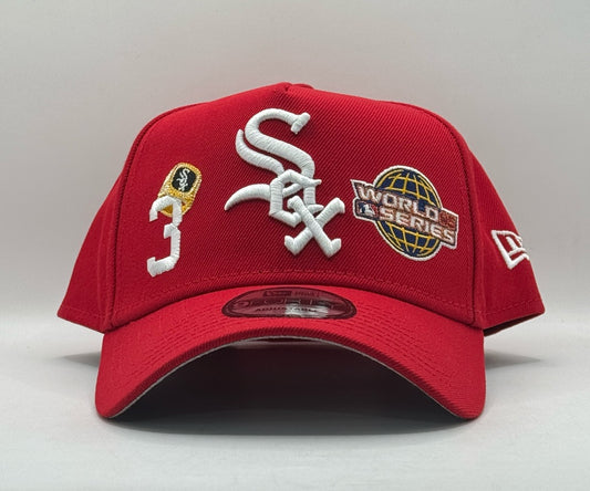 NEW ERA 9 FORTY "WHITE SOX WORLD SERIES RED"