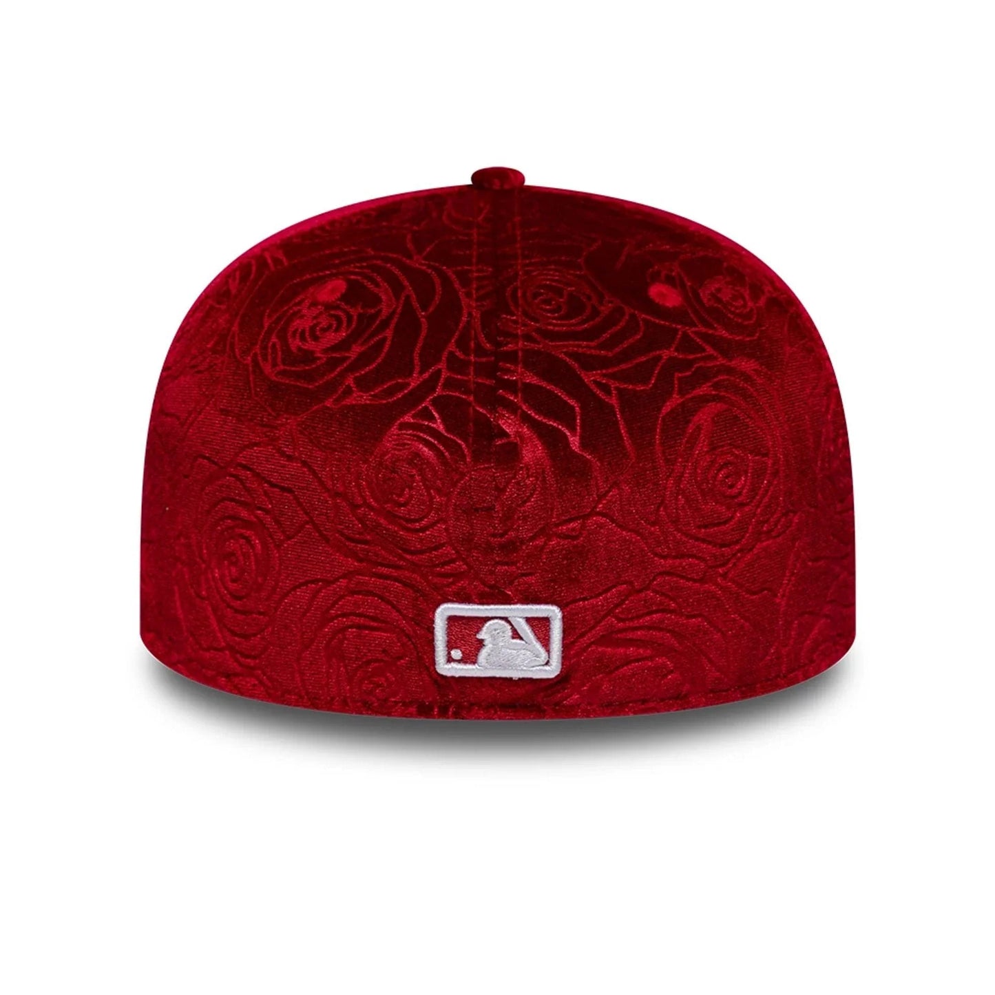 NEW ERA "LA Dodgers MLB Floral Velour Dark Red"