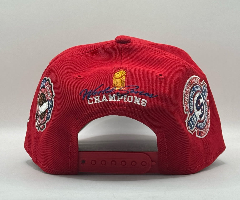 NEW ERA 9 FORTY "WHITE SOX WORLD SERIES RED"