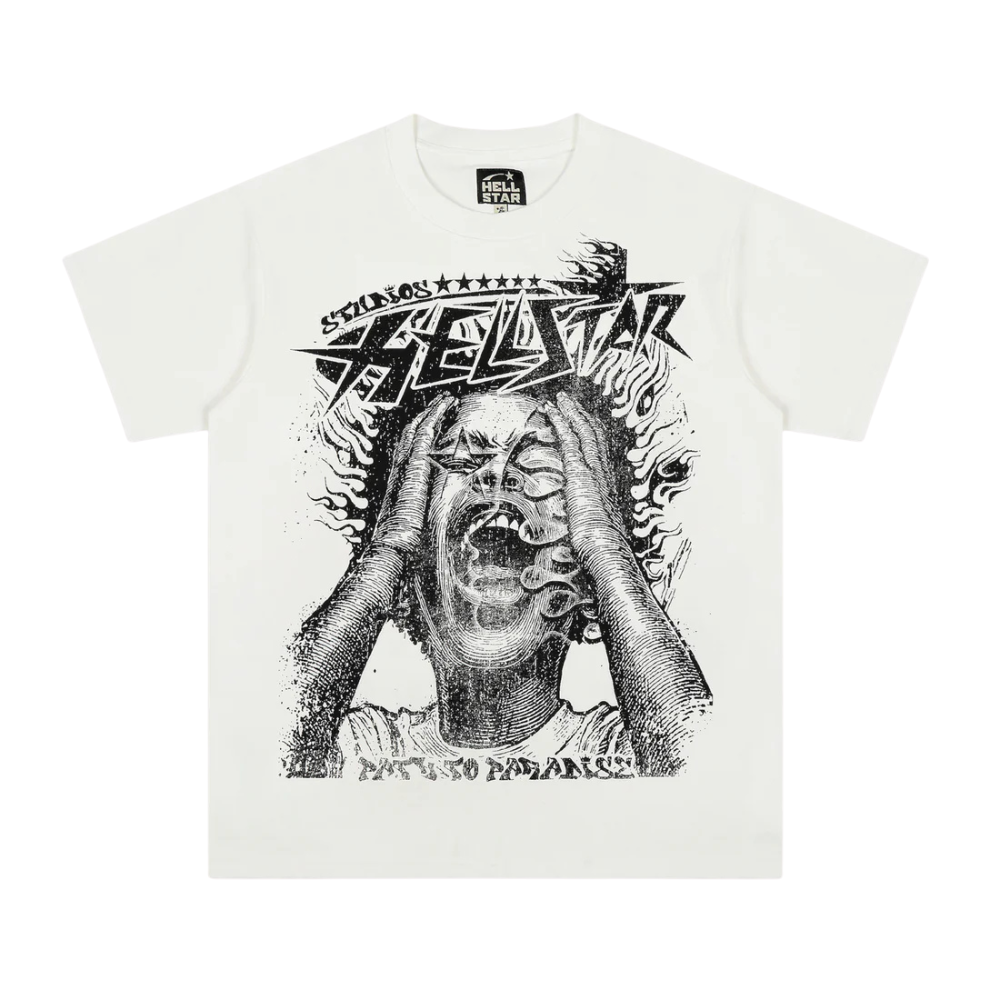 Playera Hellstar Mind So Expansive Blanca
