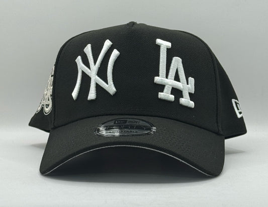 NEW ERA 9 FORTY "NY X LA BLACK/WHITE"