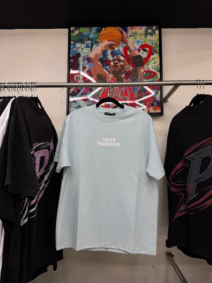 Playera Be Good Miracle Tokyo Yokohama Oversize