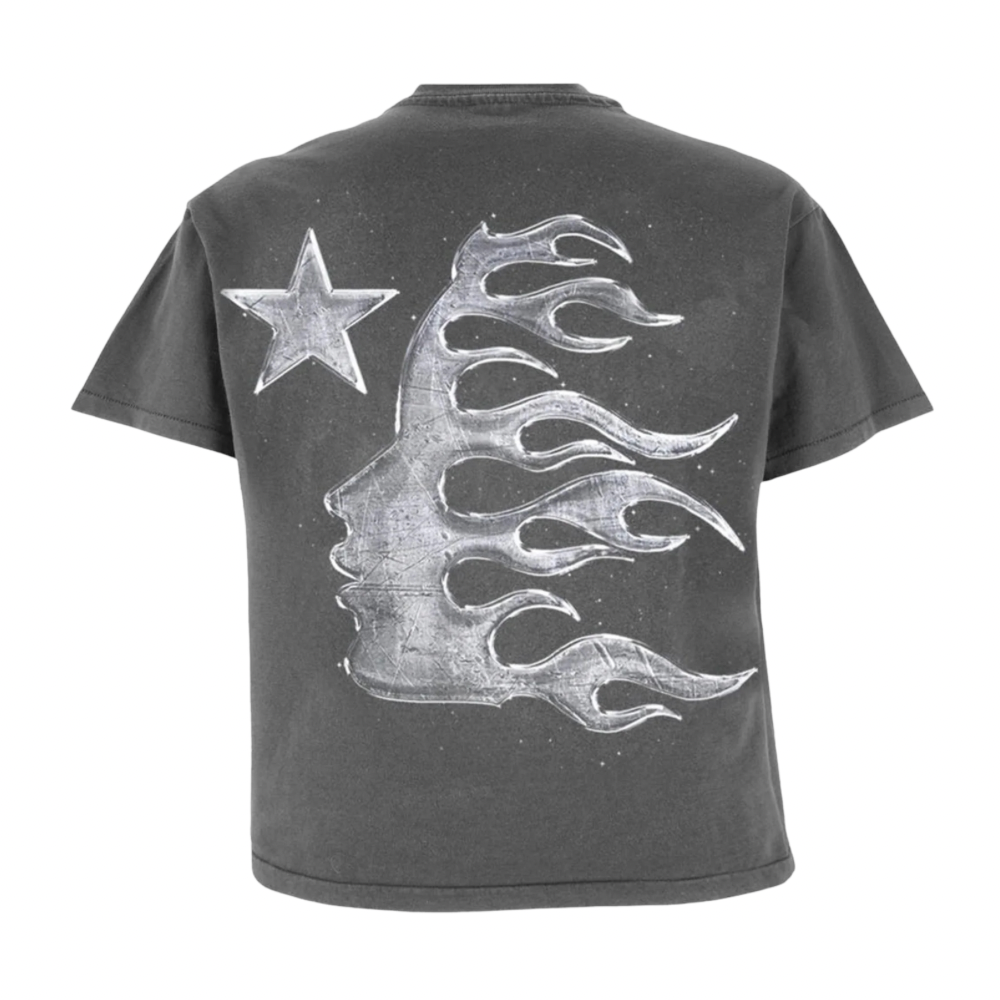 Playera Hellstar Path to Paradise Vintage Negra