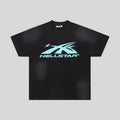 Playera Hellstar Classic Logo Negra/Azul