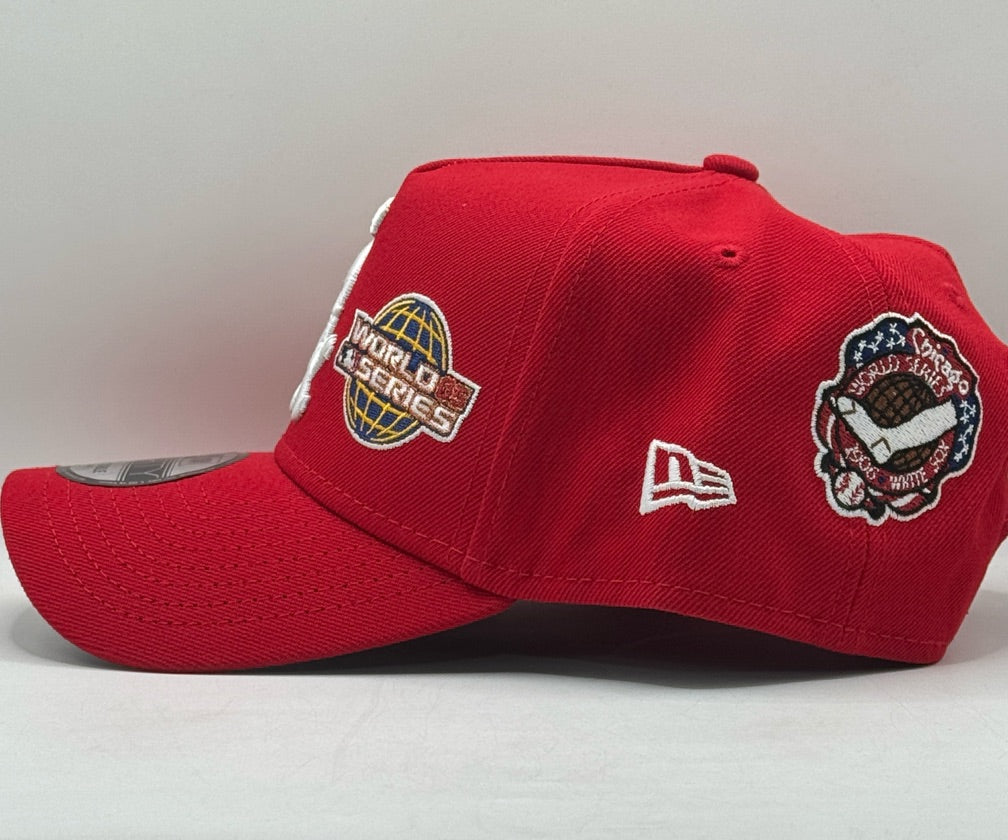 NEW ERA 9 FORTY "WHITE SOX WORLD SERIES RED"