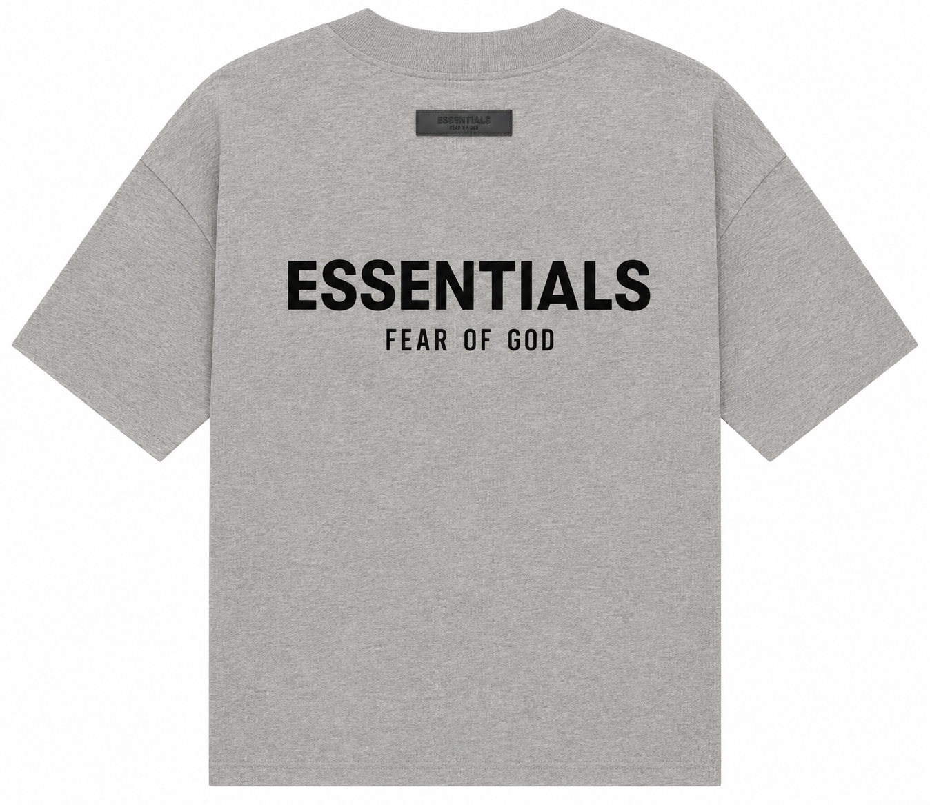 PLAYERA ESSENTIAL GRIS