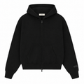 HODDIE ESSENTIALS ZIP NEGRO