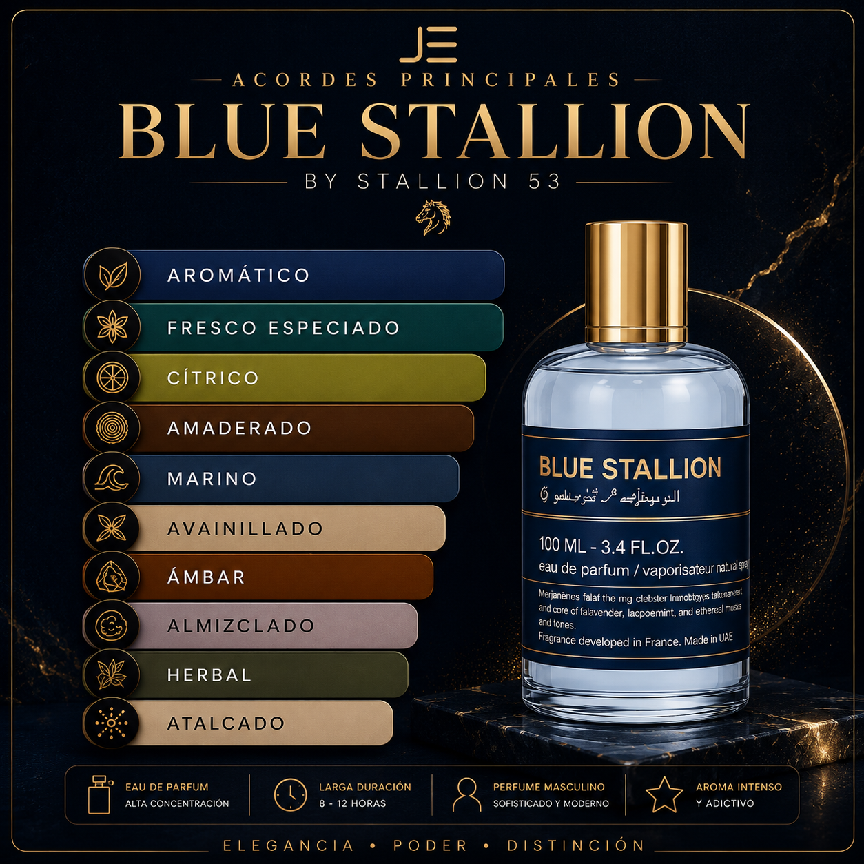Perfume Emper Blue Stallion by Stallion 53