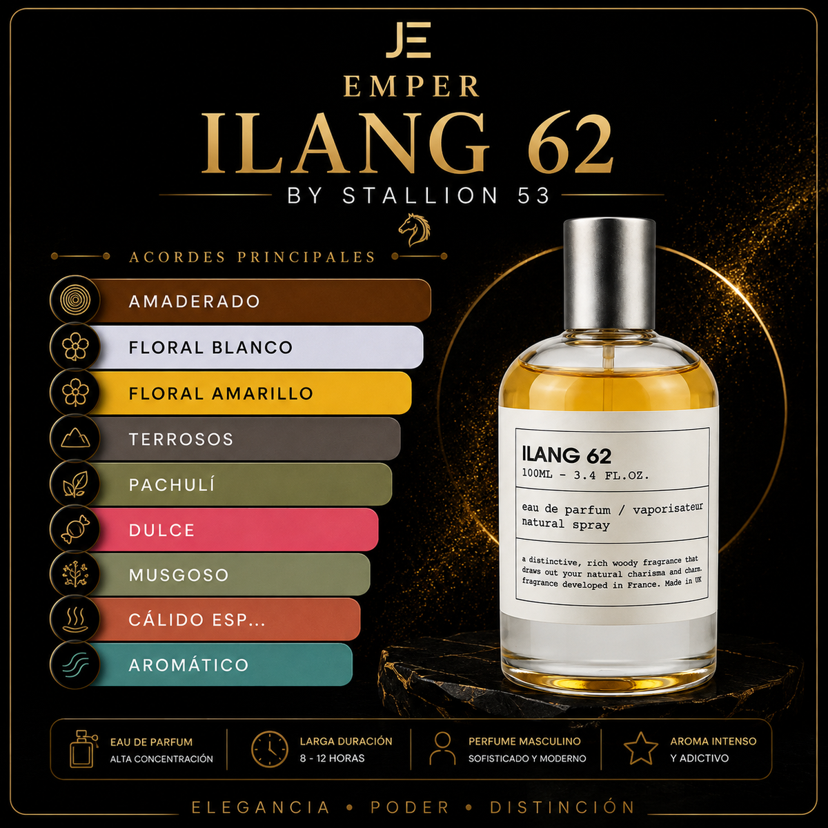 Perfume Emper Ilang 62 - 100ml