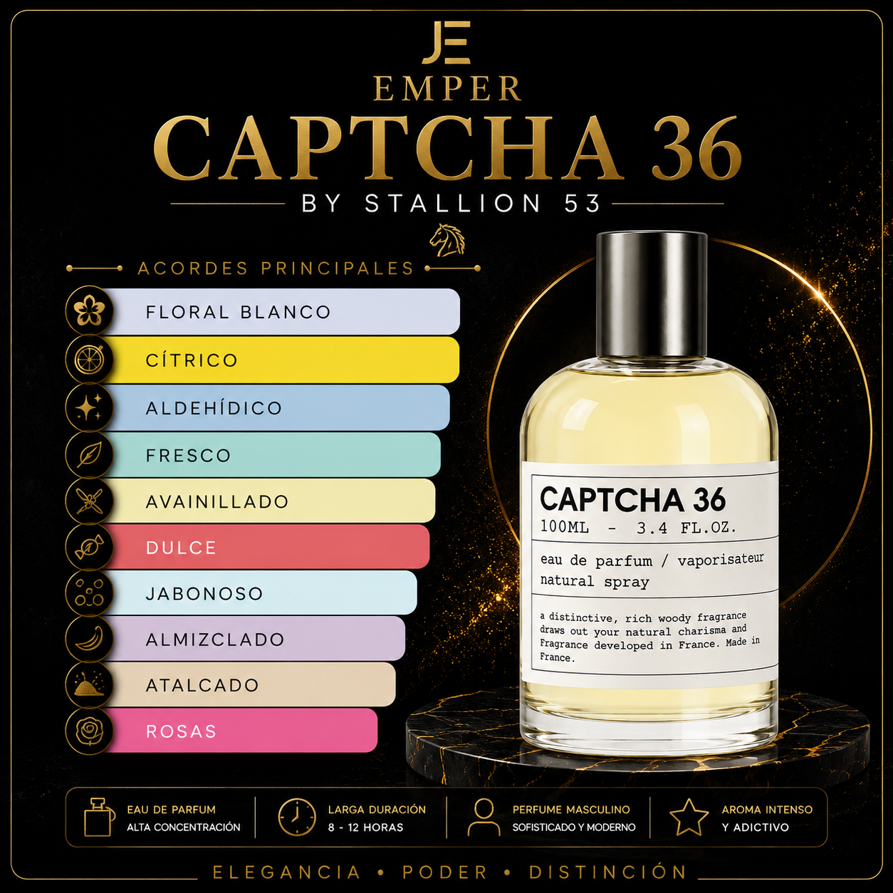 Perfume Emper Captcha 36 - 100ml