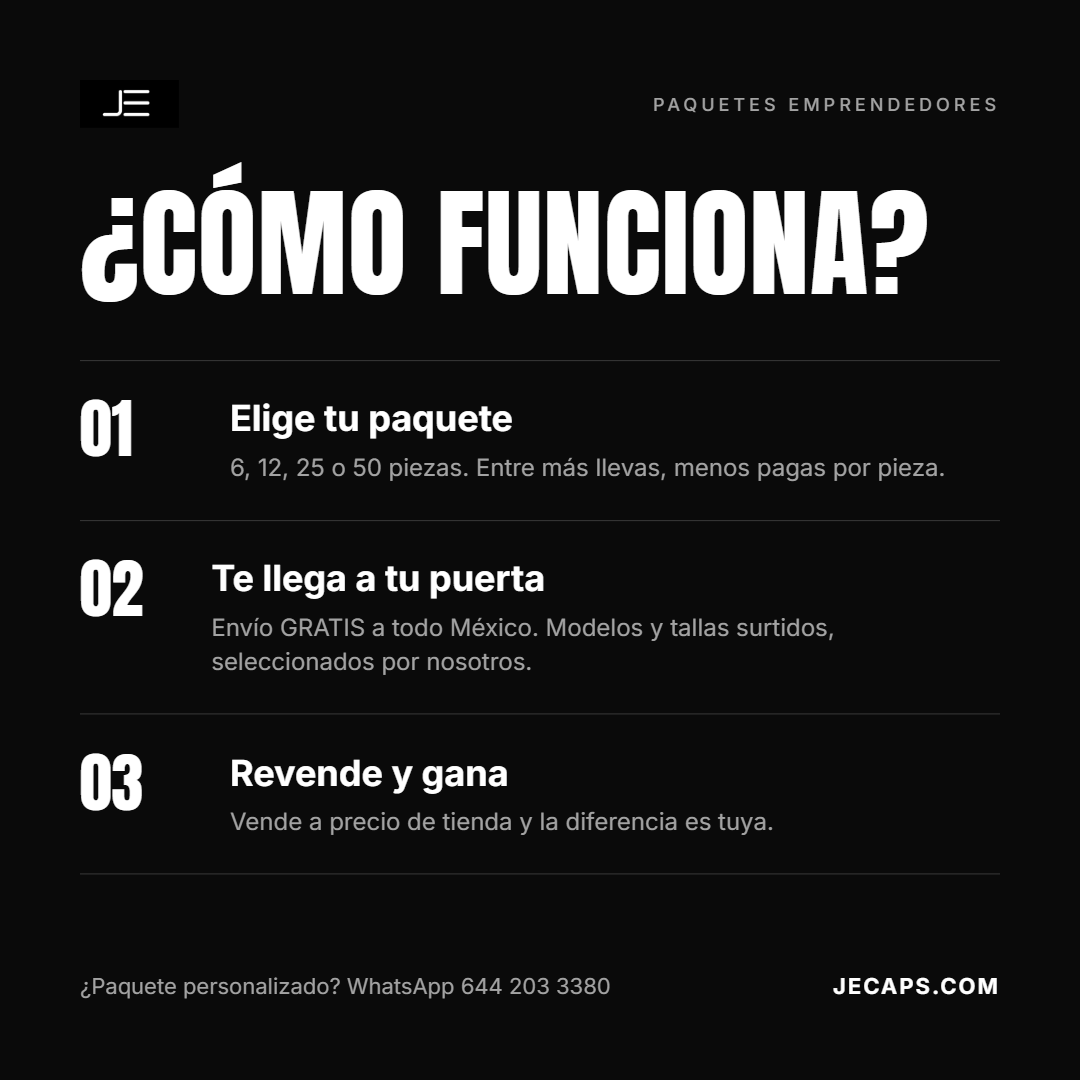 Paquete Emprendedor Playera SS22 Essentials