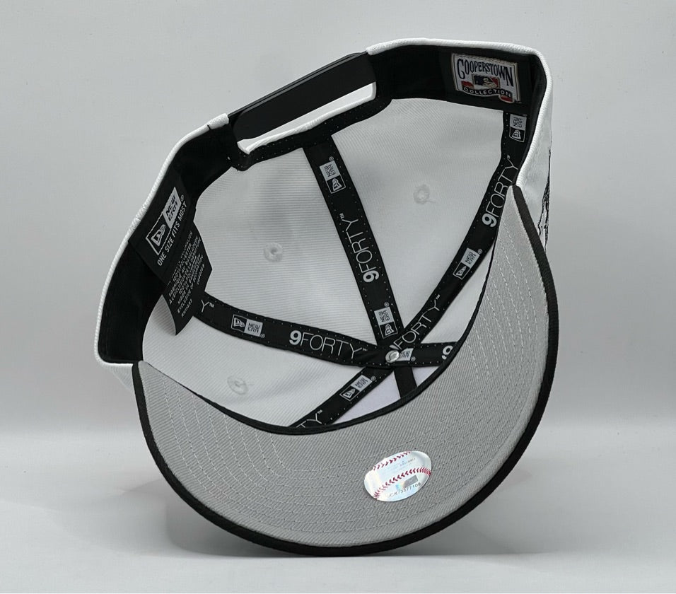 NEW ERA 9 FORTY "ATHLETICS BLACK/WHITE"