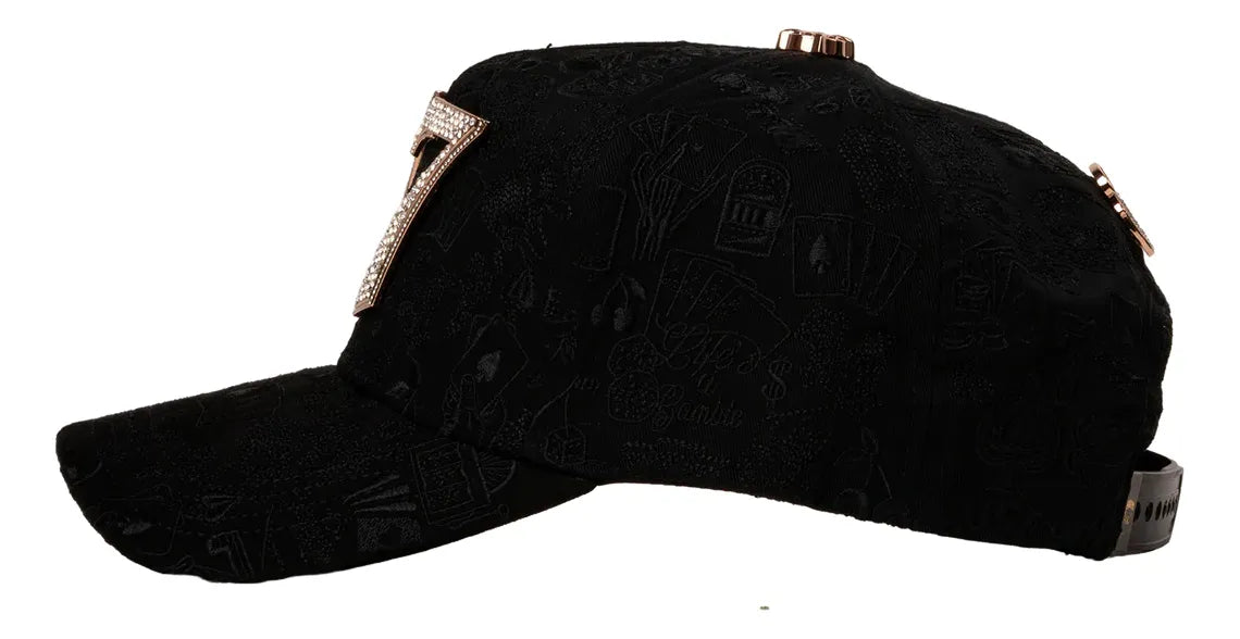 Gorra Barbas Hats "77 Last Edition" — Negra