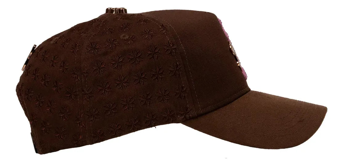 Gorra Barbas Hats "B Cross Pink" — Café Gamuza