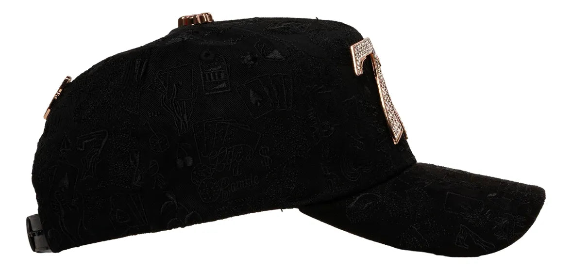 Gorra Barbas Hats "77 Last Edition" — Negra