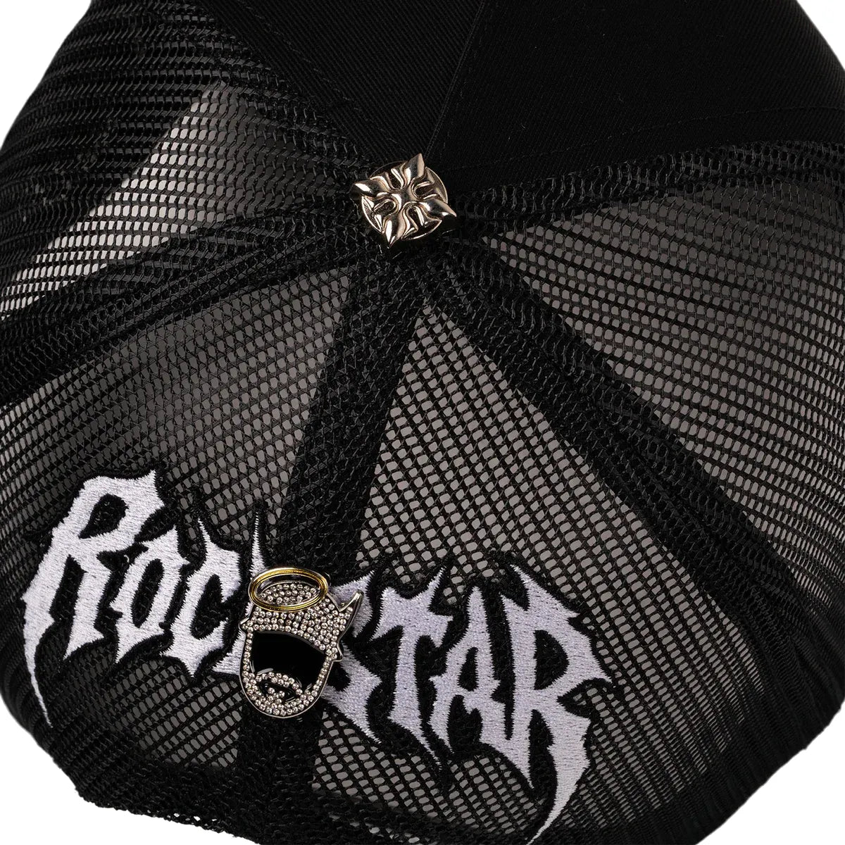Gorra Barbas Hats "Barbas Records" — Trucker Negra