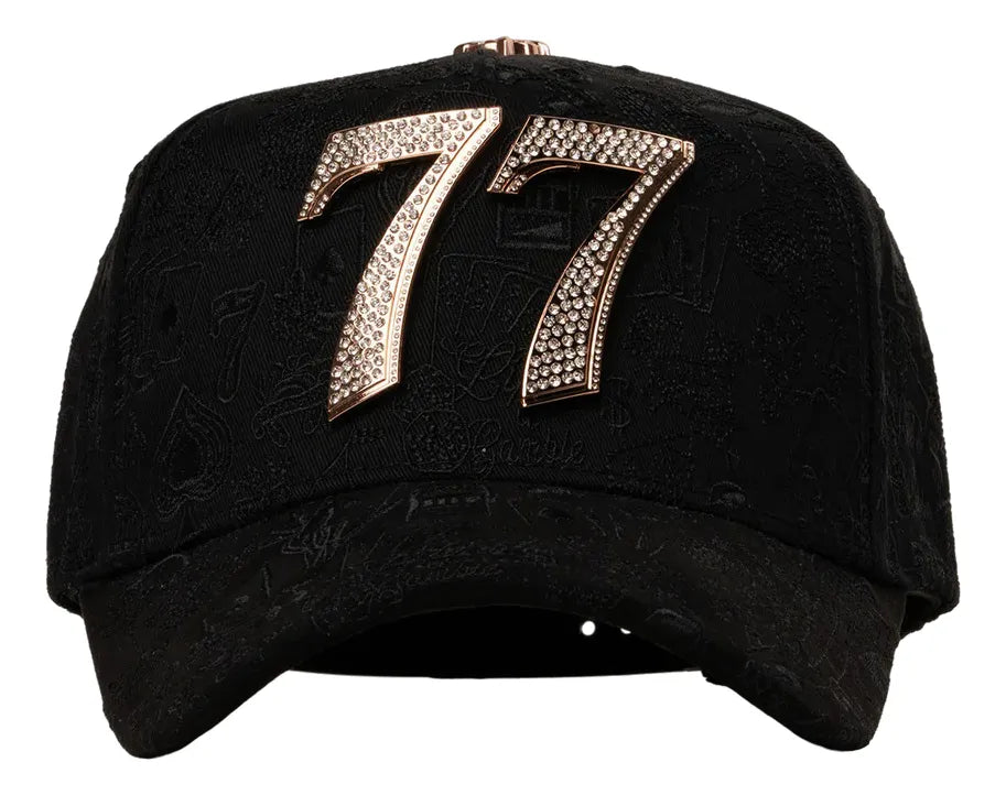 Gorra Barbas Hats "77 Last Edition" — Negra