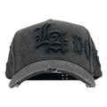 DISTINTO HATS "L.A DENIM BLACK"