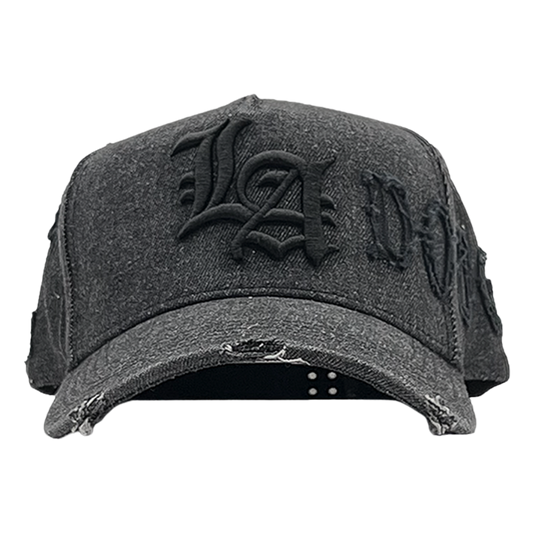 DISTINTO HATS "L.A DENIM BLACK"