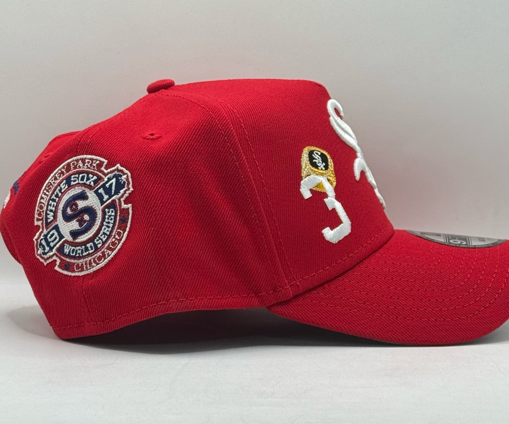 NEW ERA 9 FORTY "WHITE SOX WORLD SERIES RED"