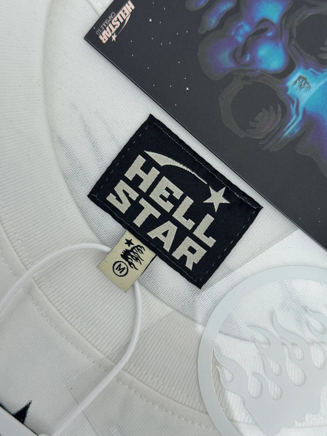 Playera Hellstar Mind So Expansive Blanca