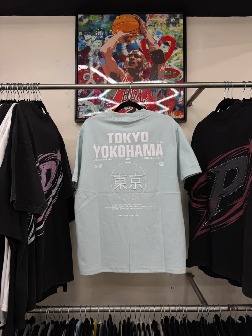 Playera Be Good Miracle Tokyo Yokohama Oversize