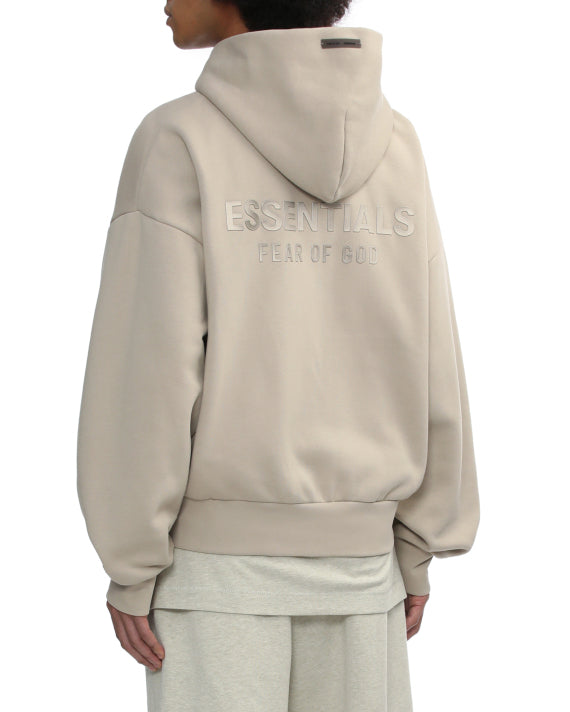 HODDIE ESSENTIALS ZIP BEIGE