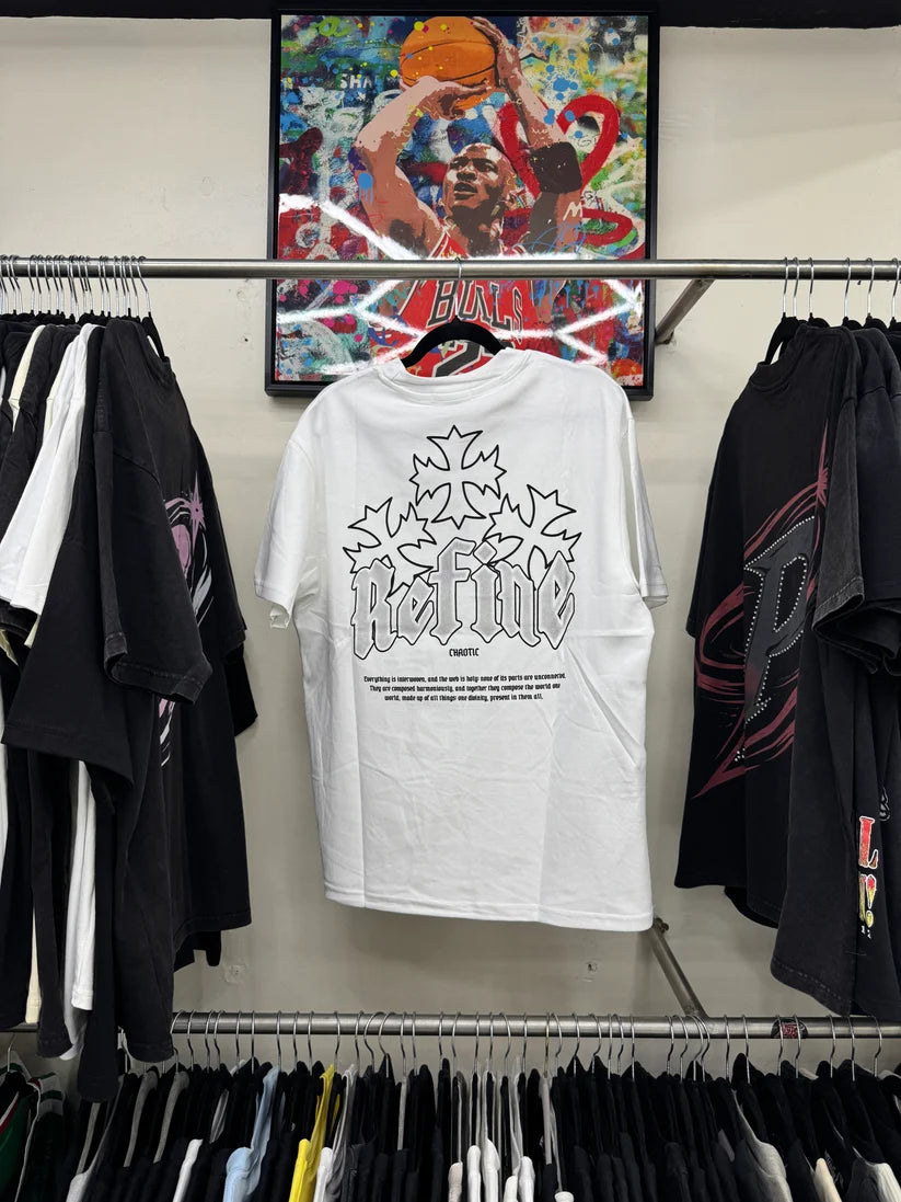 Playera Be Good Miracle Refine Cruces Góticas Oversize