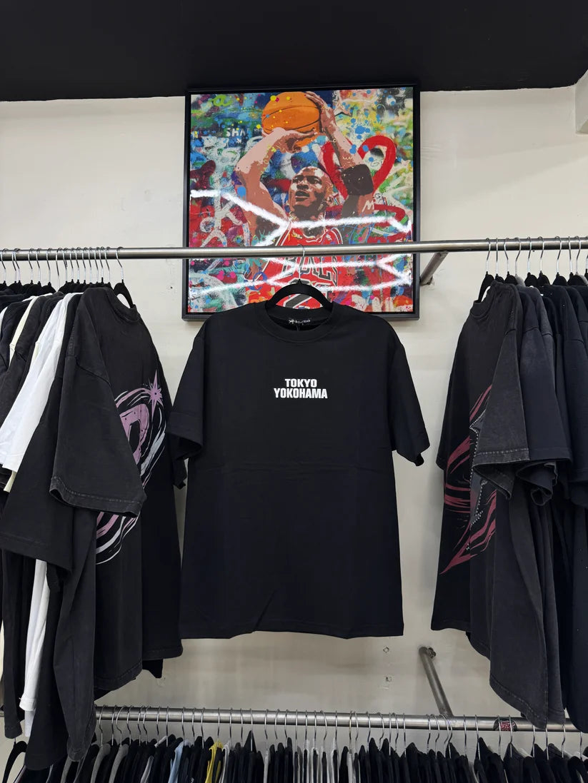Playera Be Good Miracle Tokyo Yokohama Oversize