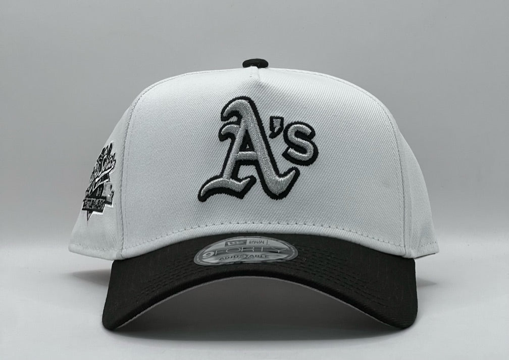 NEW ERA 9 FORTY "ATHLETICS BLACK/WHITE"