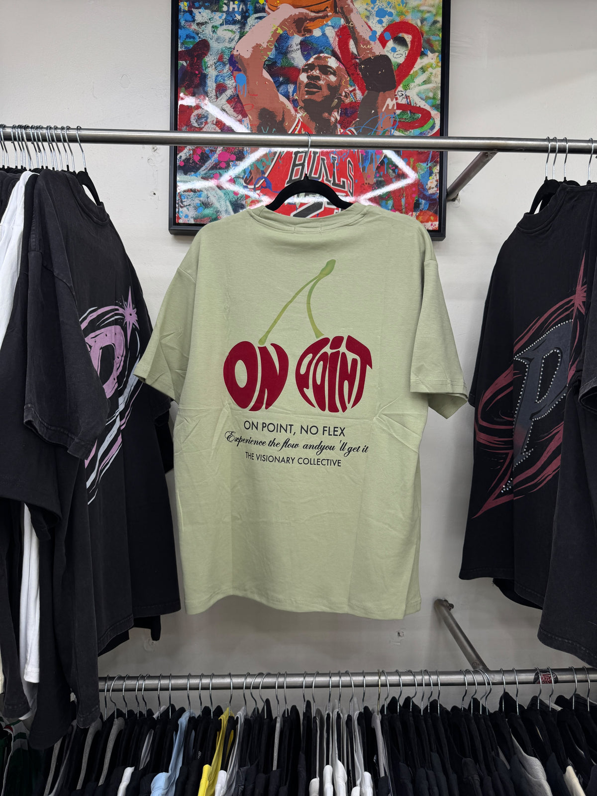 Playera Cherry On Point
