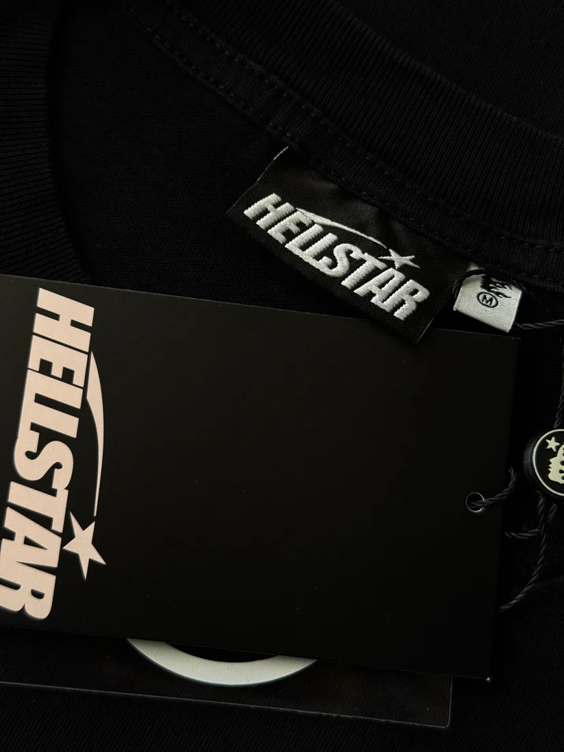 Playera Hellstar Classic Logo Negra/Azul