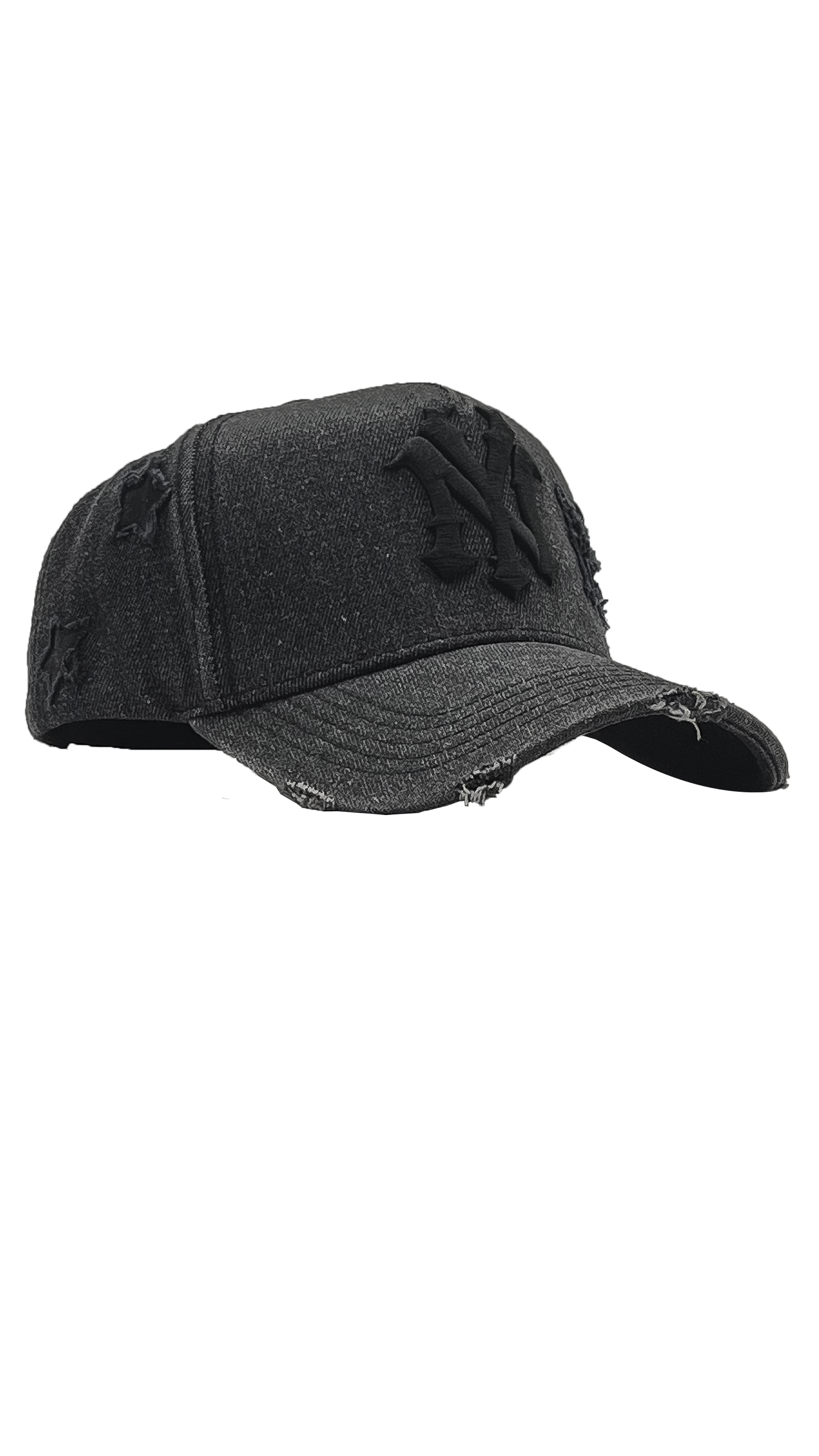 DISTINTO HATS "NY DENIM BLACK"