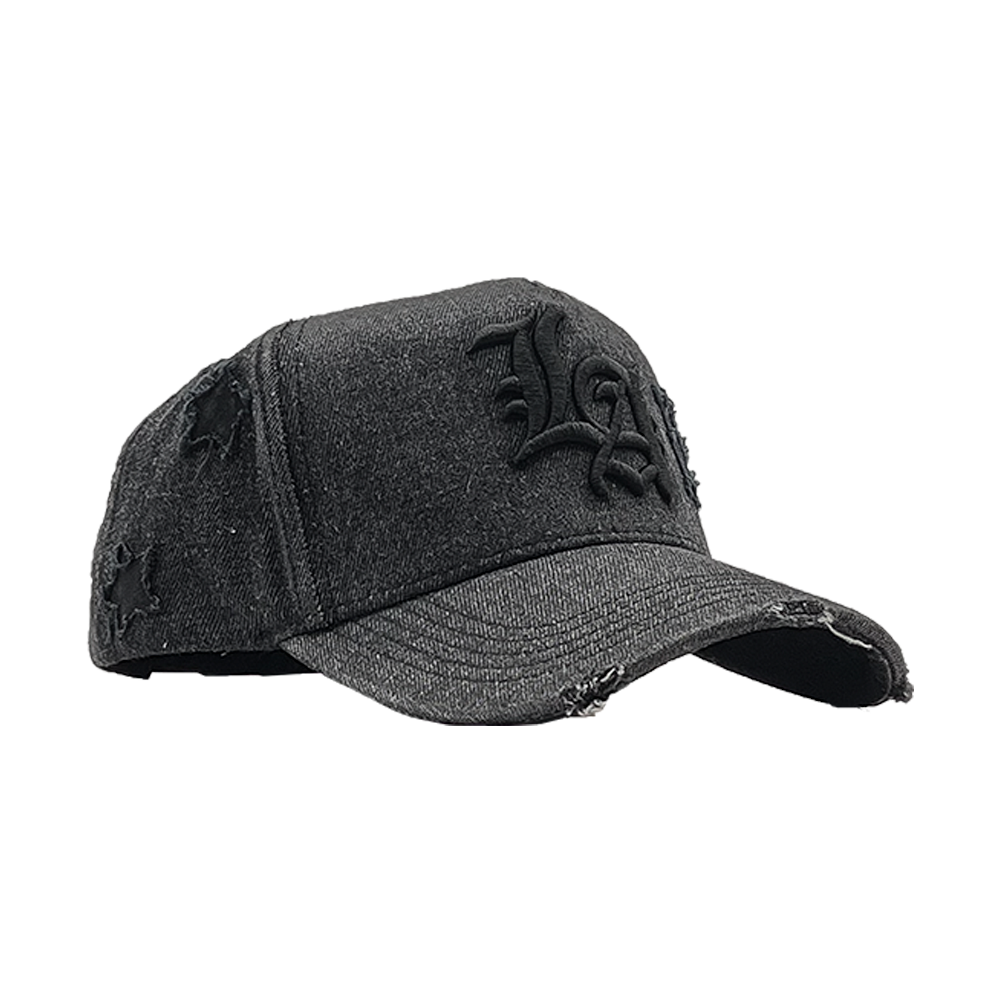 DISTINTO HATS "L.A DENIM BLACK"
