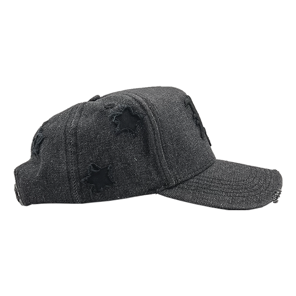 DISTINTO HATS "L.A DENIM BLACK"