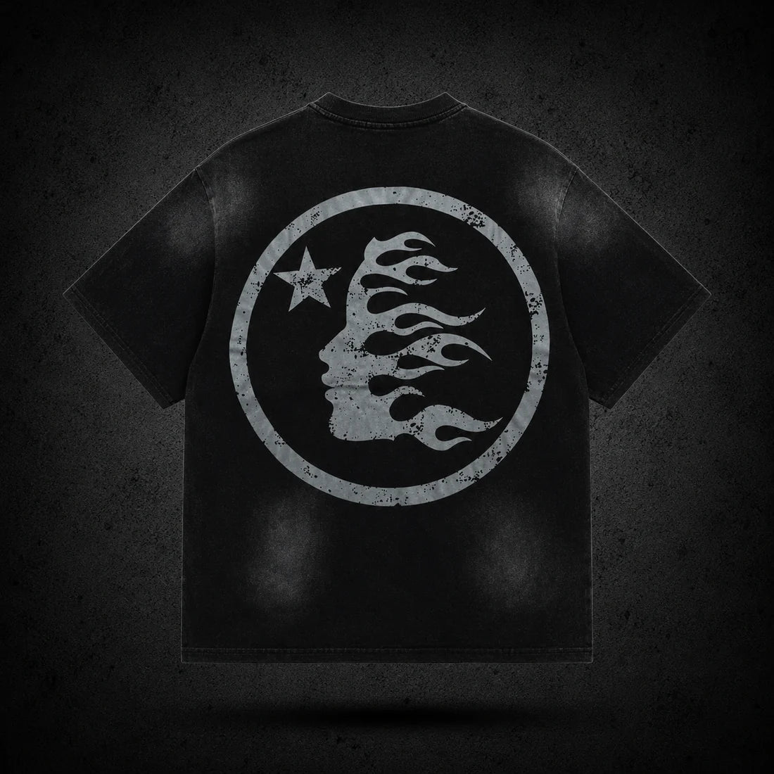 Playera Hellstar Classic Logo Negra ll