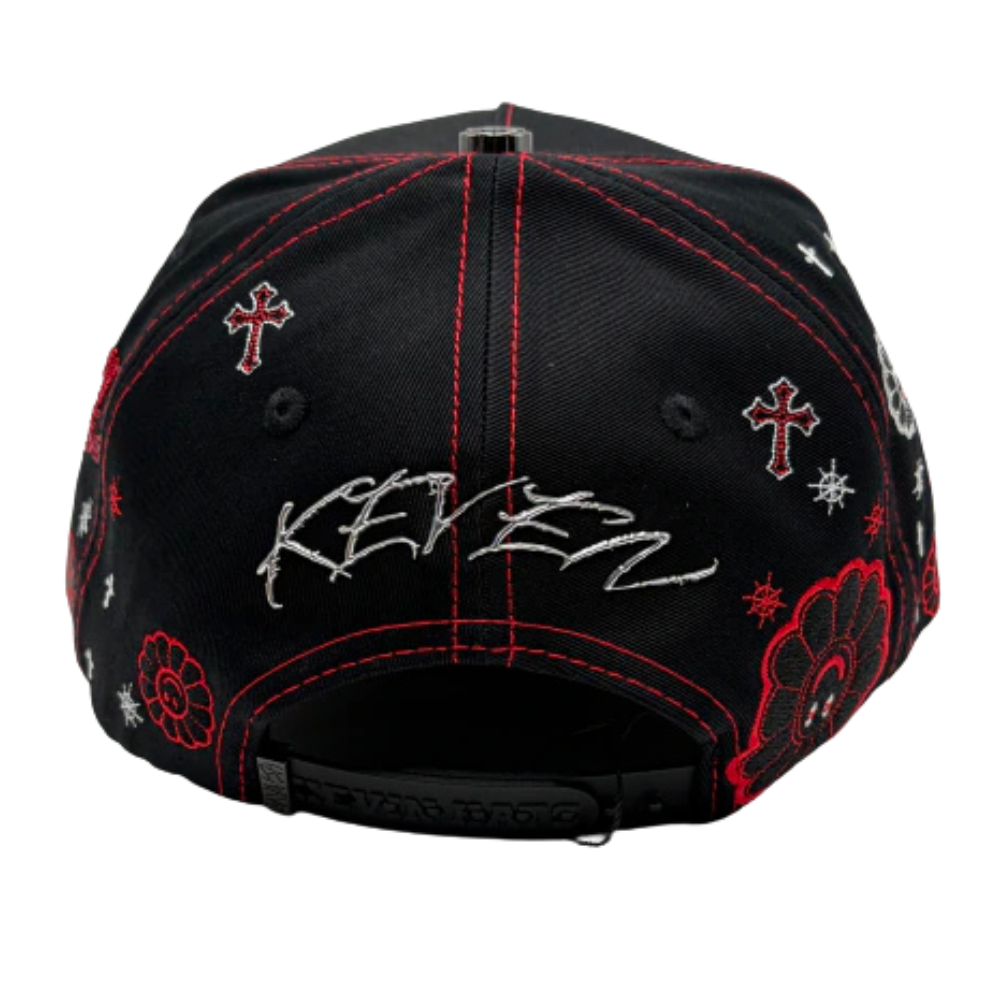 Bigg Boss Kevin Hats – K Red Flowers "One Day At A Time"