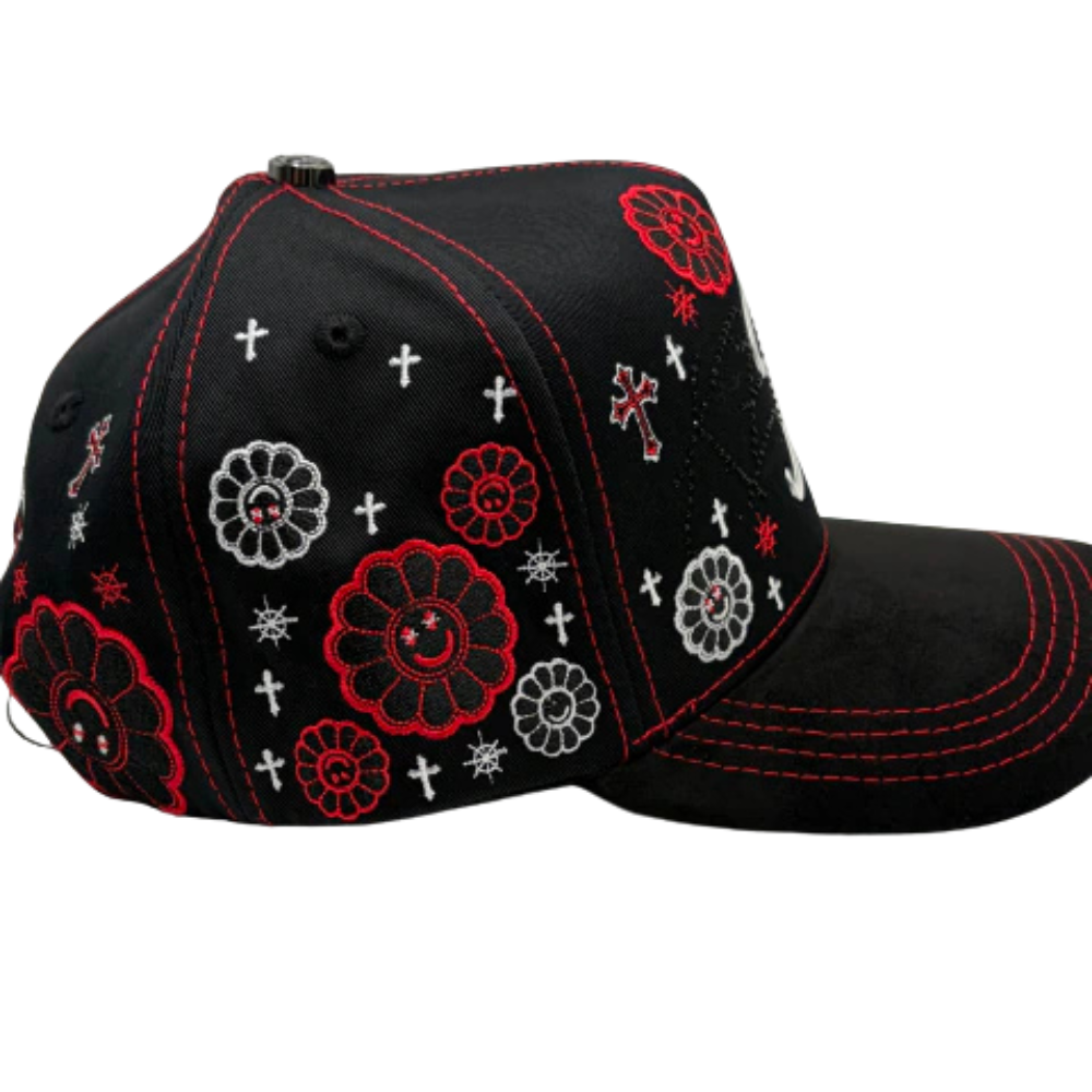 Bigg Boss Kevin Hats – K Red Flowers "One Day At A Time"