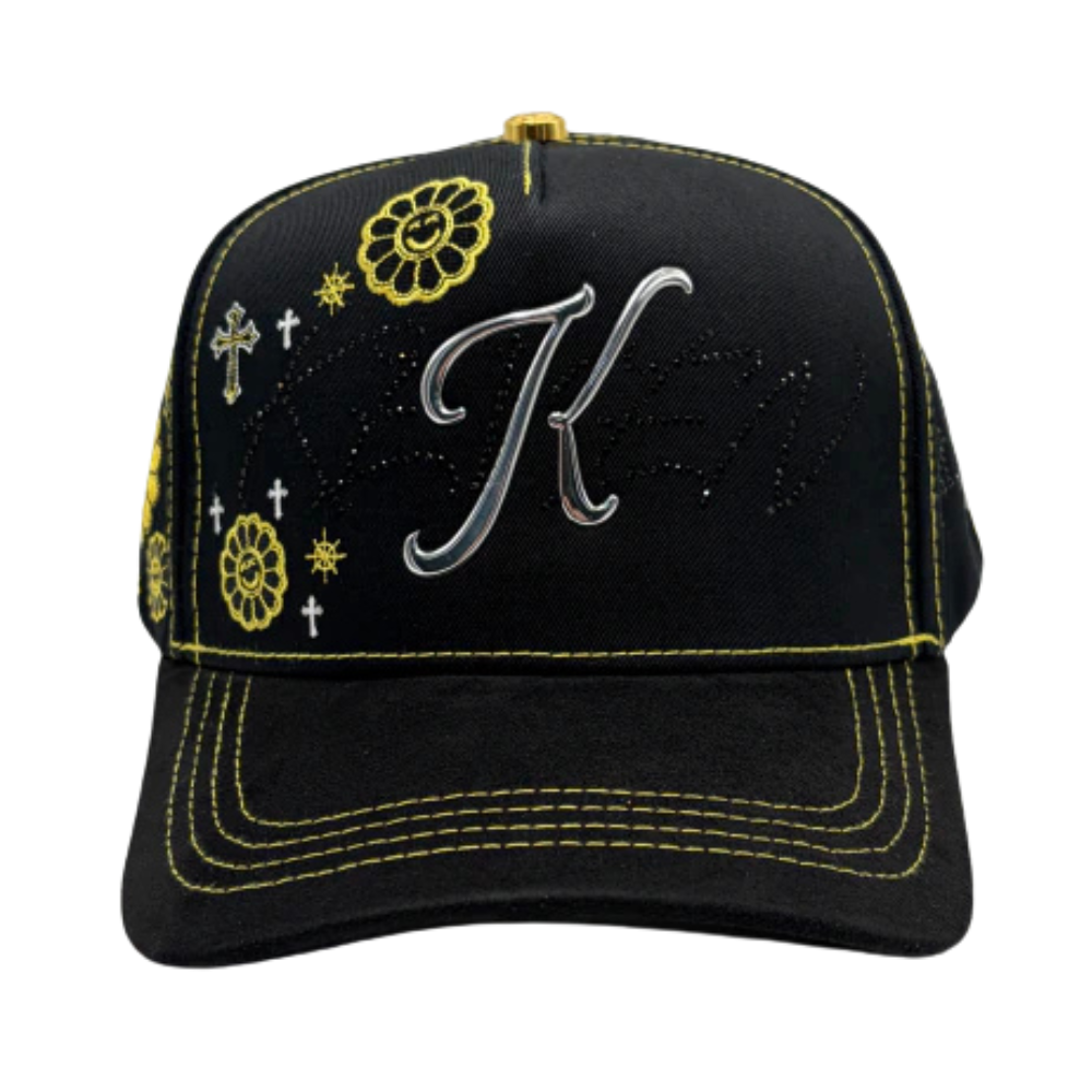 Bigg Boss Kevin Hats – K Yellow Flowers "One Day At A Time"