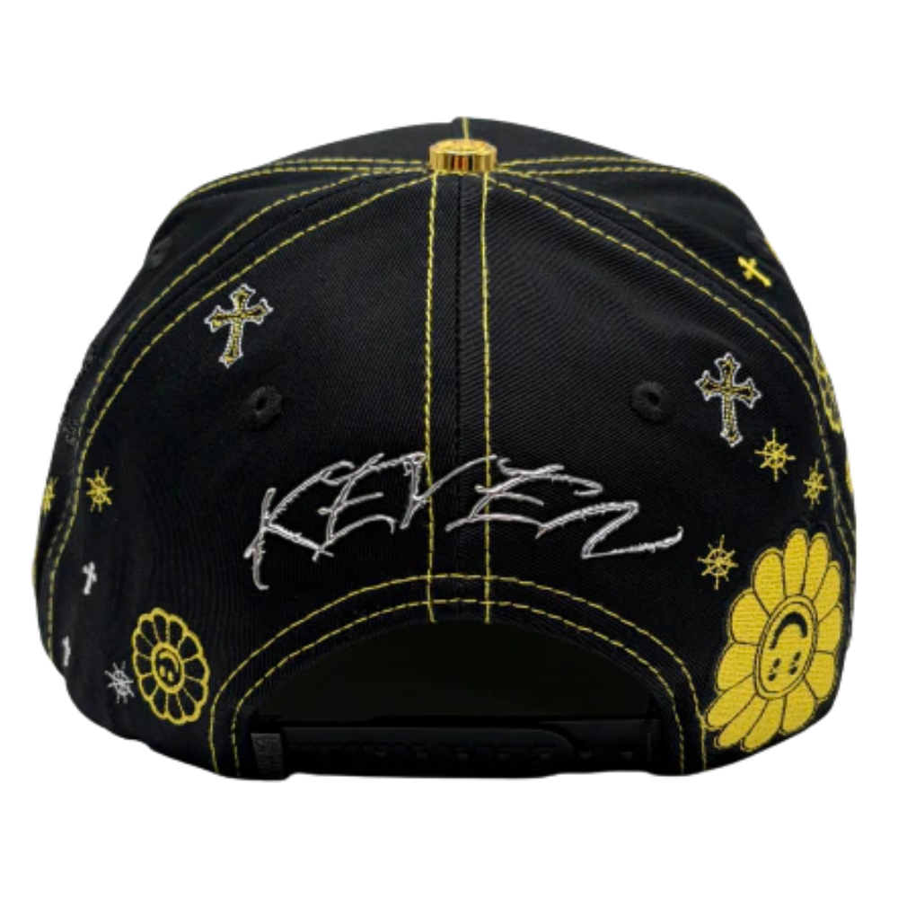 Bigg Boss Kevin Hats – K Yellow Flowers "One Day At A Time"